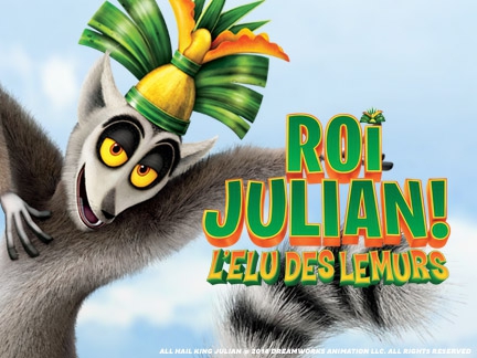 Roi Julian ! L’élu des lémurs Roi Julian ! L’élu des lémurs