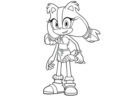 Disegni Da Colorare Di Sonic Dash
