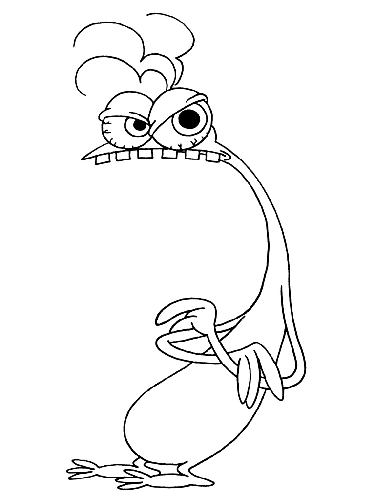 Personnages Zinzin De L espace Les Zinzins de l'espace 52 - Coloriages Dessins animes - Les Zinzins de l espace