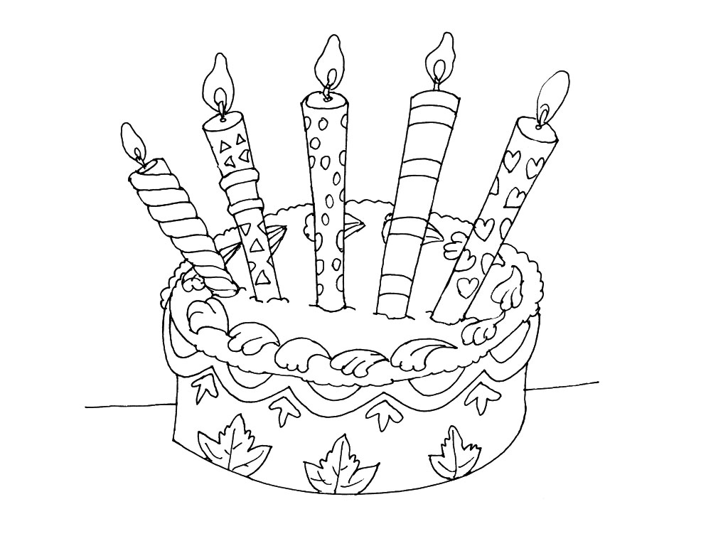 Coloriage Anniversaires 8 Coloriage Anniversaires Coloriages Fetes