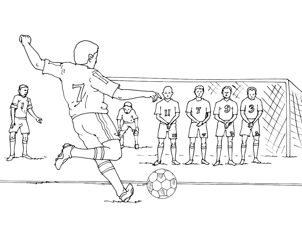 Coloriage équipe De France Football Football 21 - Coloriages Sports - Football