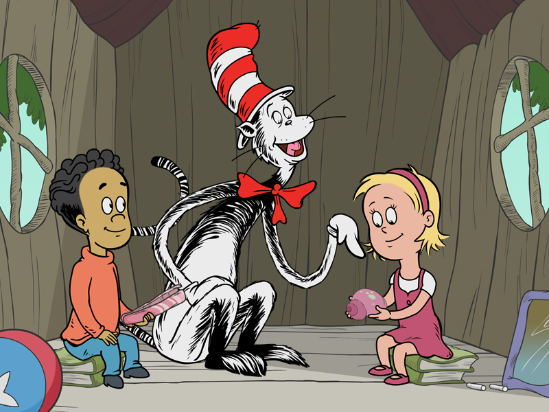 Images Le Chat Chapeauté Héros Tiji